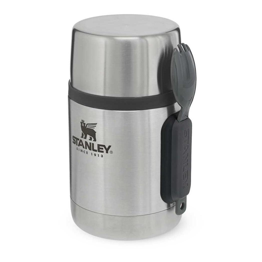Stanley Adventure Stainless Steel All-In-One Food Jar 532 ml mit Spork - Grau -
