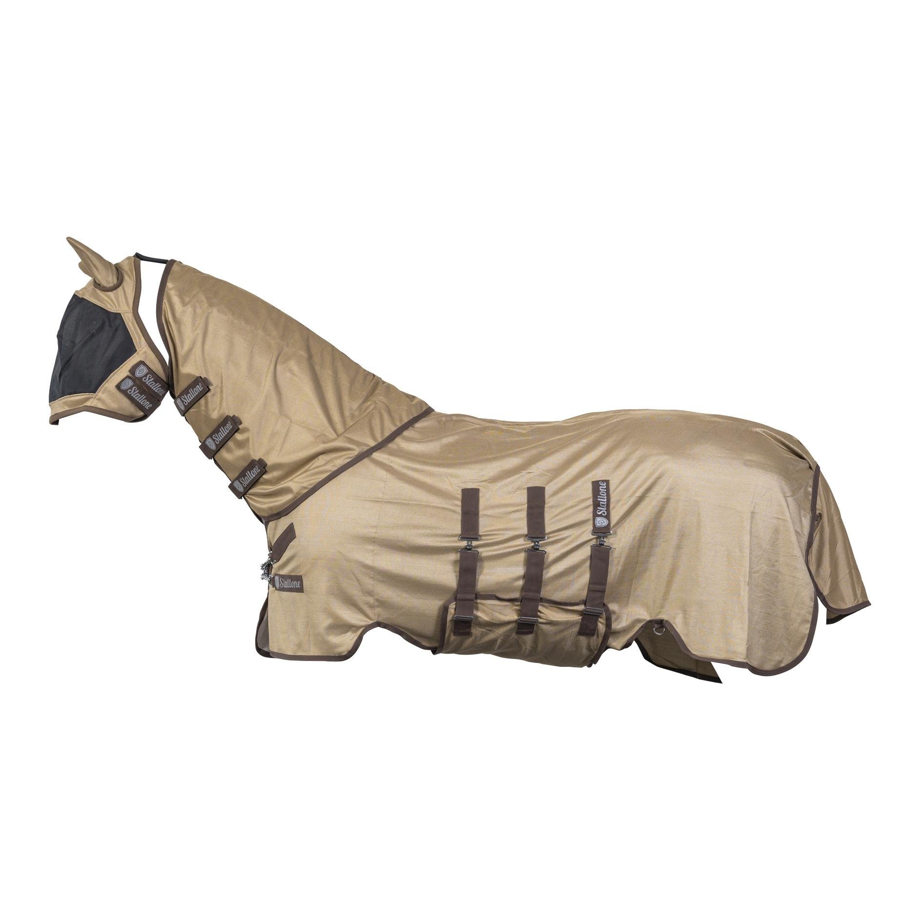 Decken-Set Fliegendecke / Ekzemerdecke Summer Guard mit Halsteil & Maske