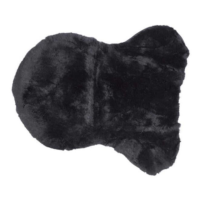 Lammfellsitzbezug - schwarz