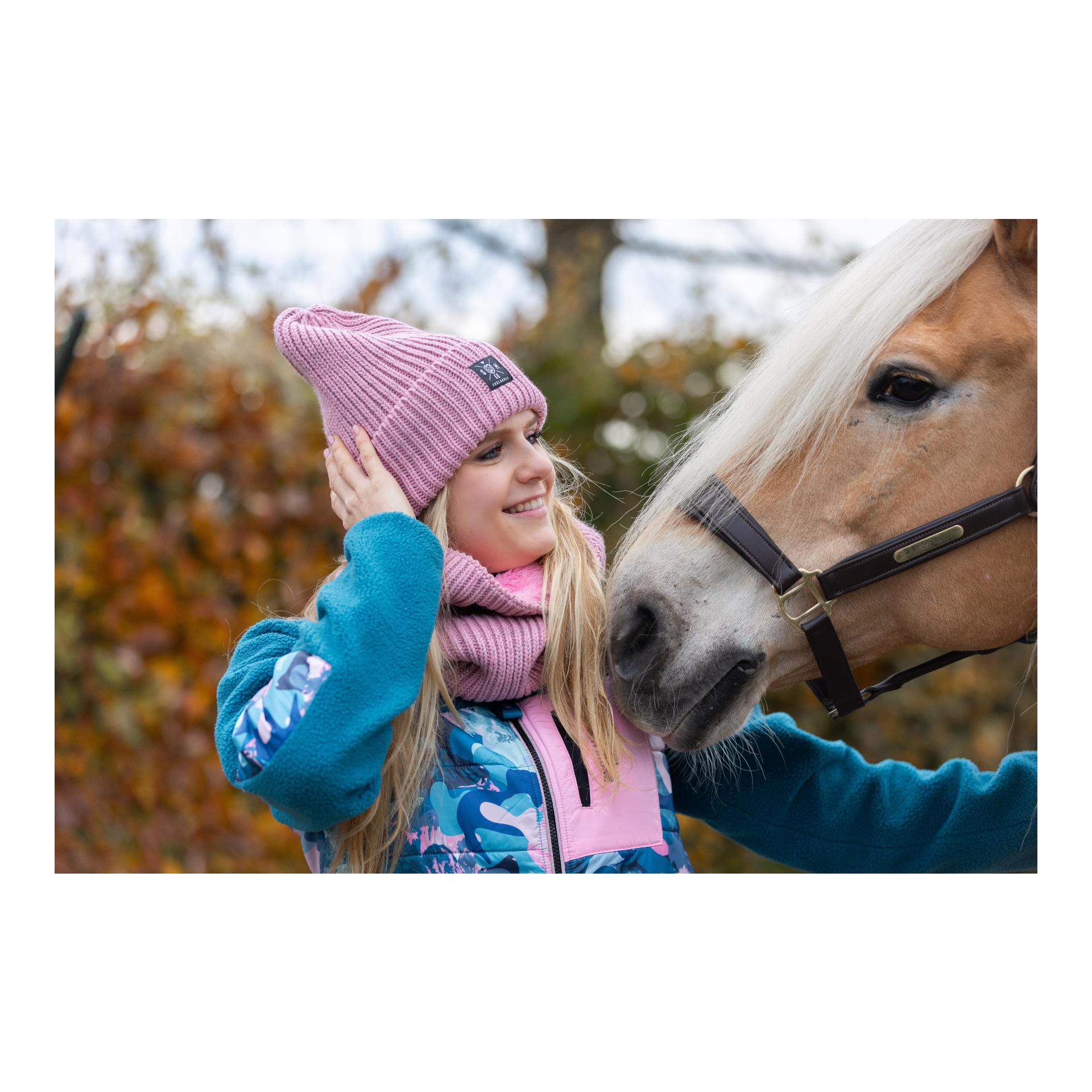XL Beanie  “Shine bright” reflektierend