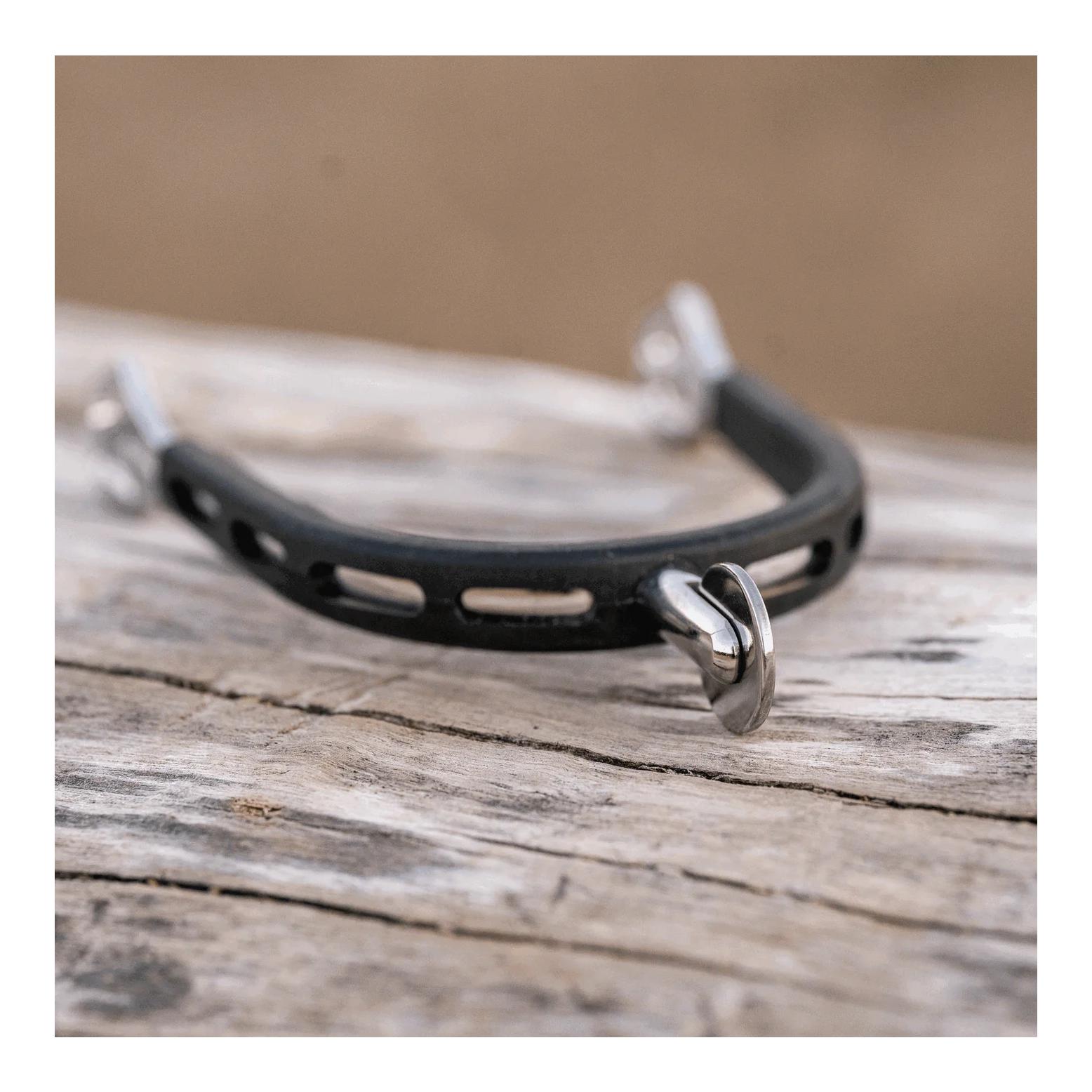 Sprenger Sporen ULTRA fit Extra Grip - Edelstahl rostfrei, 30 mm abgerundet mit grossem Ballrad