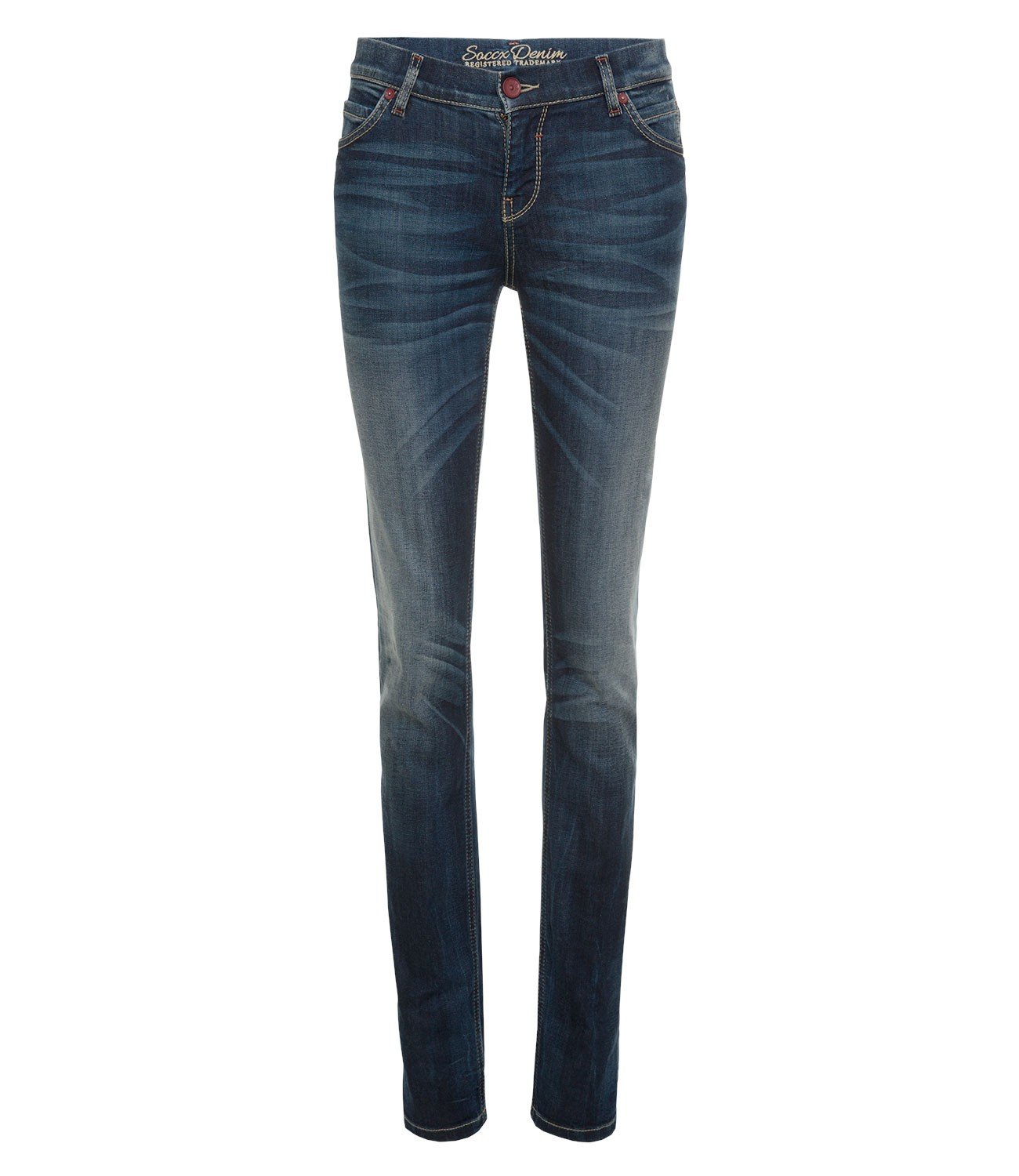 Slim Fit Jeans mit hohem Stretch-Anteil Damen - dunkelblau Slim Fit Jeans mit hohem Stretch-Anteil Damen - dunkelblau
