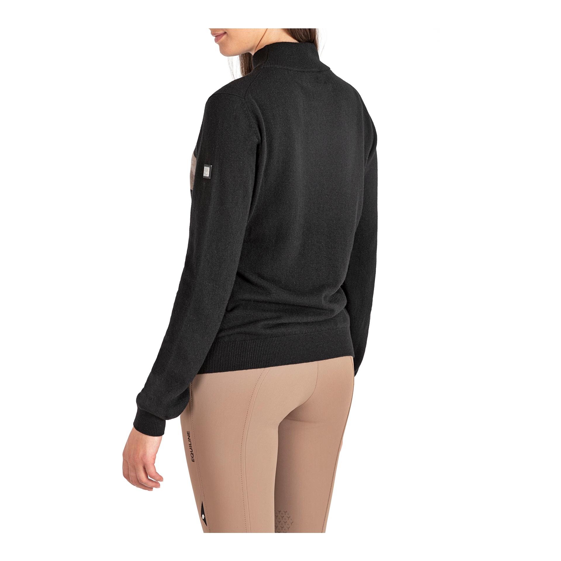 Pull à col roulé Egrae pour femme - noir