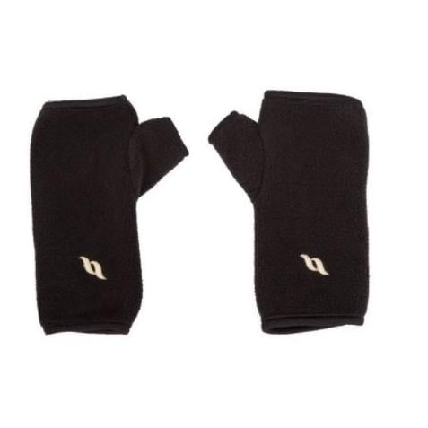 Demi-gants en polaire – noirs Demi-gants en polaire – noirs