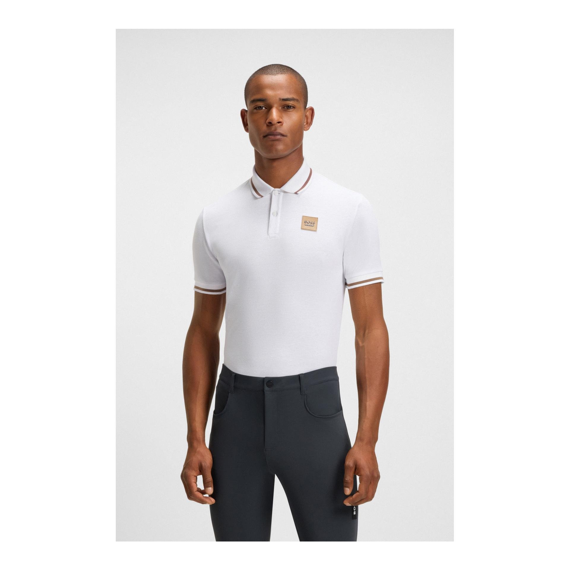 BOSS Equestrian Paul Polo Patch Homme