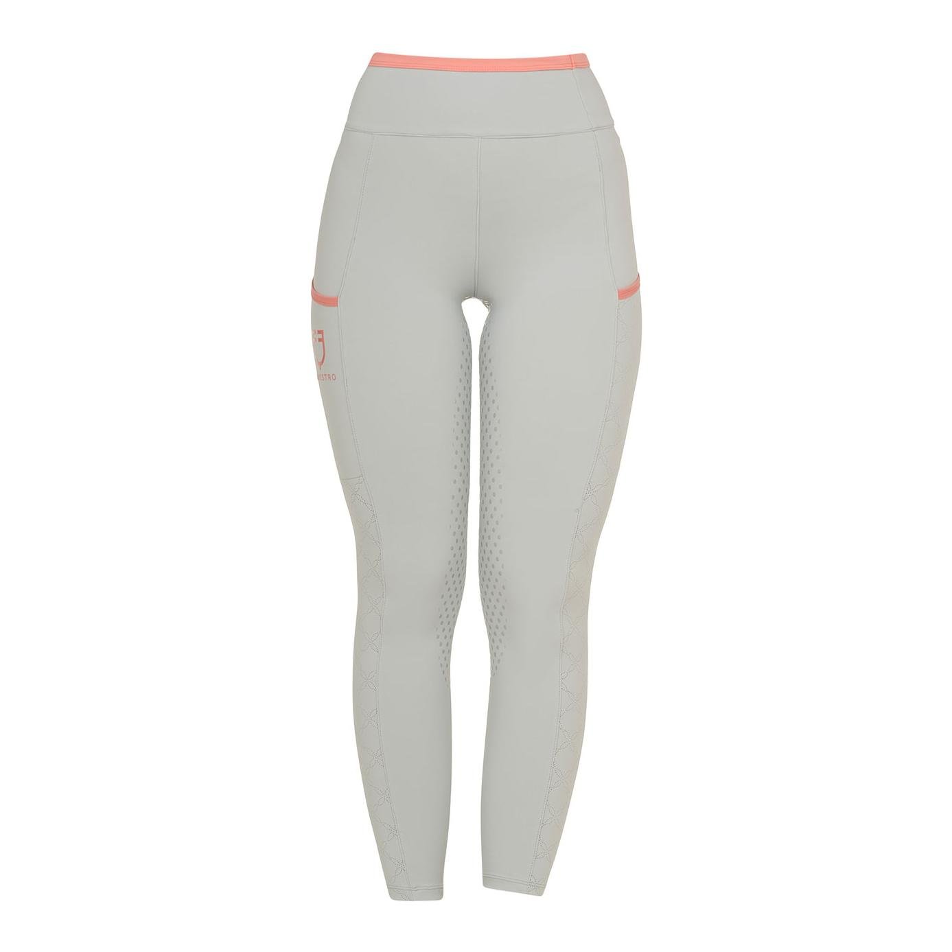 Equestro Reitleggings mit perforierten Details Damen