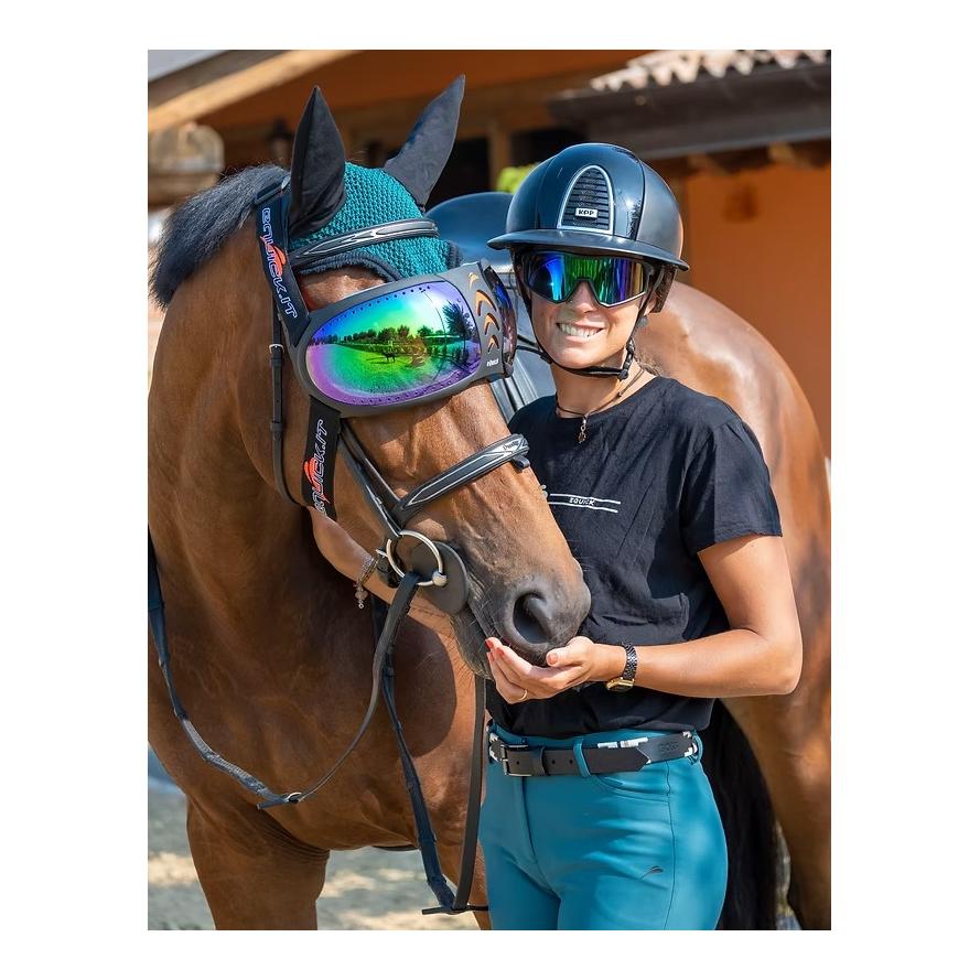 eQuick eVysor Augenschutz für Pferde mit UV-Schutz