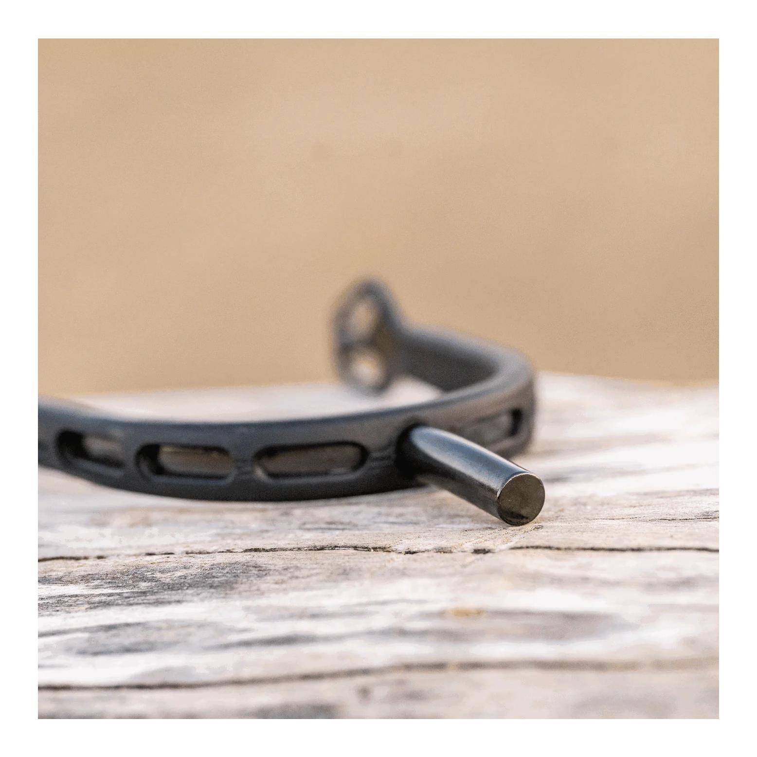 Sprenger Sporen ULTRA fit Extra Grip Sporen black Series, flaches Halsende 35 mm