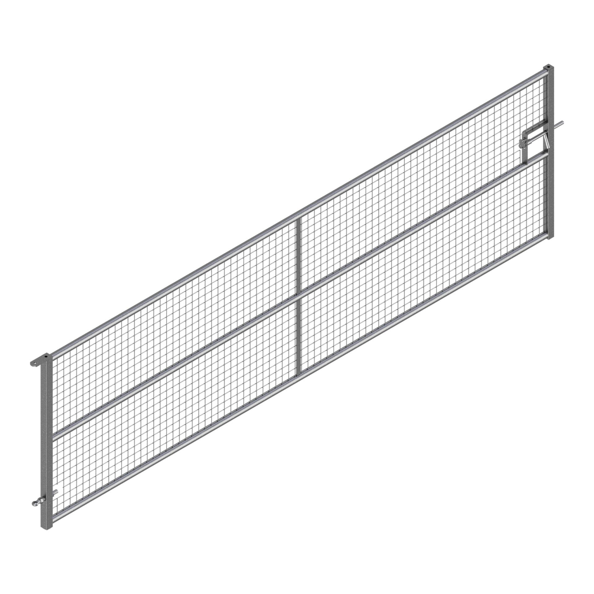 Weidezauntor - mit Gitter - Höhe 1.14 m Weidezauntor - mit Gitter - Höhe 1.14 m