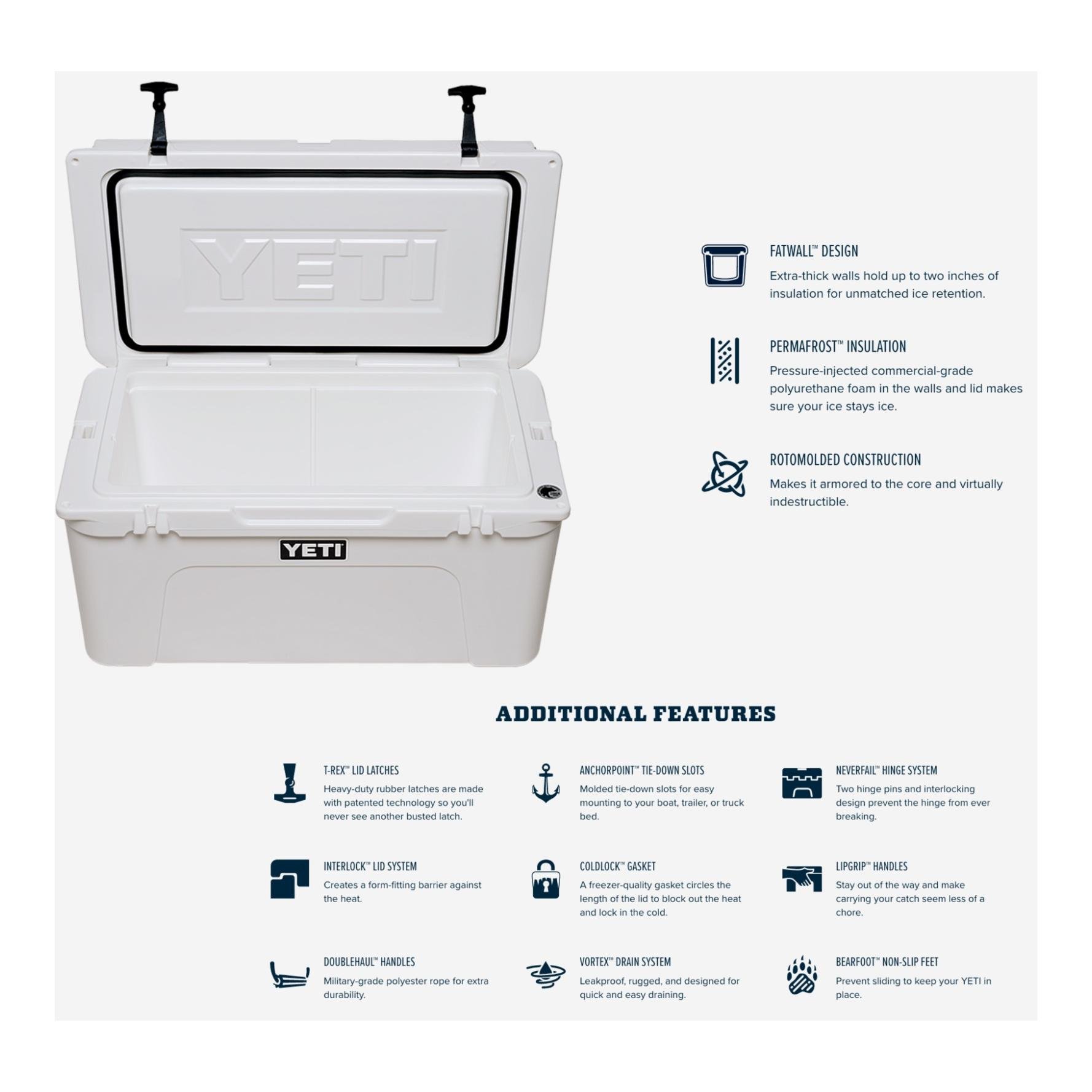 TUNDRA 45 White - Kühlbox