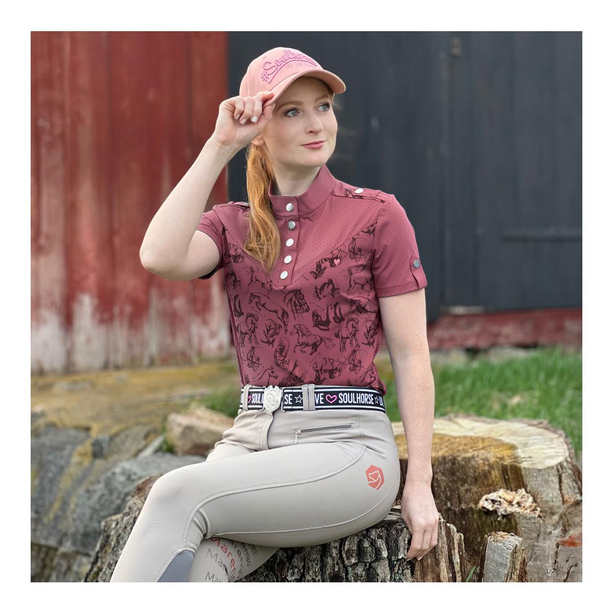 Funktions Poloshirt Horses Funktions Poloshirt Horses