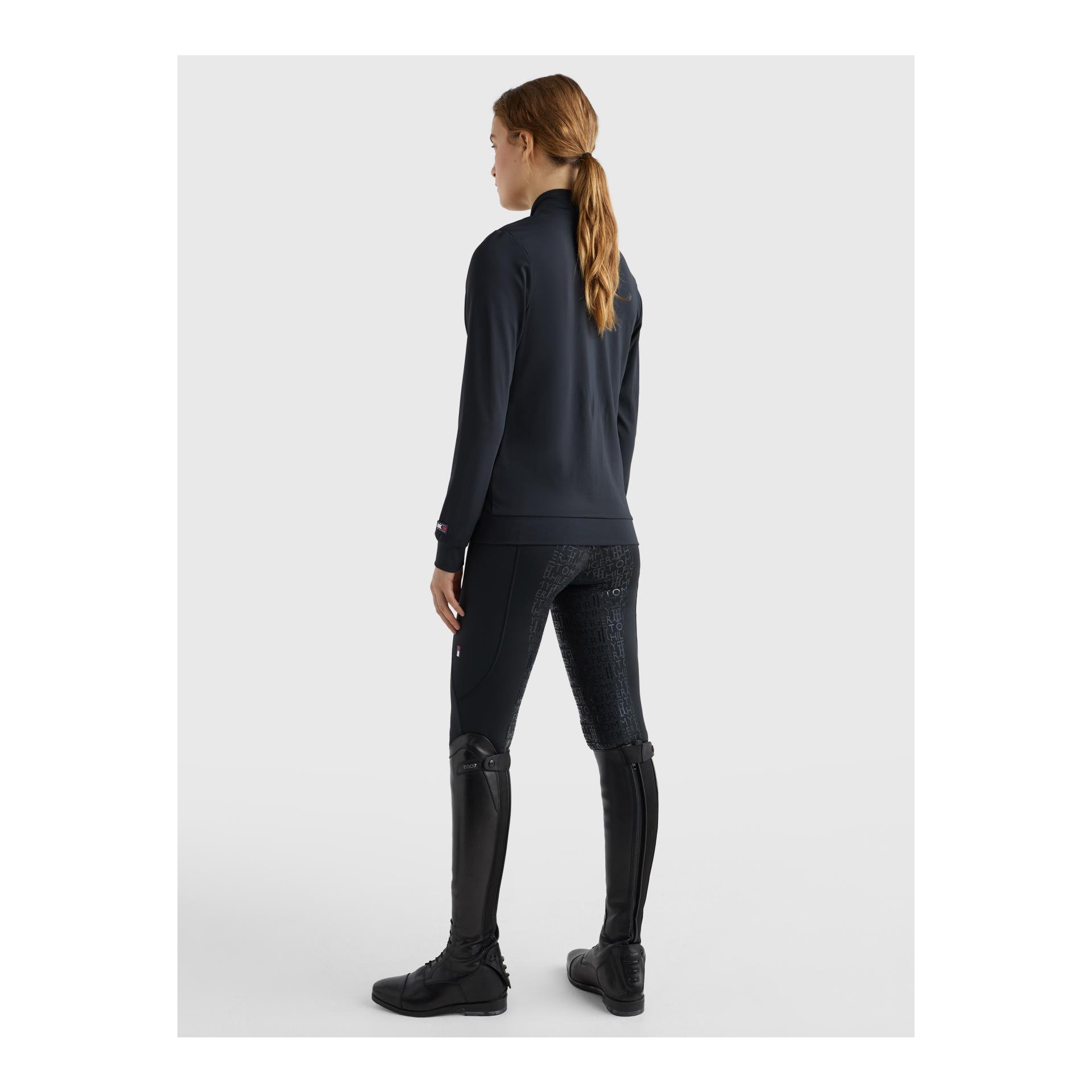 Reissverschluss-Jacke Performance mit Strass Damen