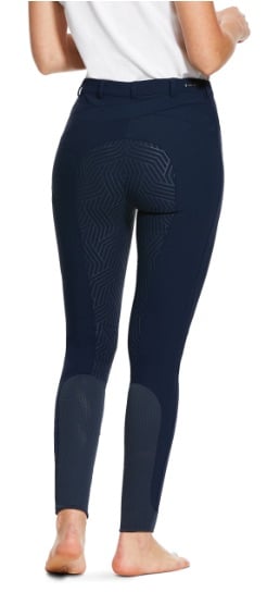 a86446d4726d4fd1b71bdd76f93a8610 Reithose Triton Grip Vollbesatz Damen - navy