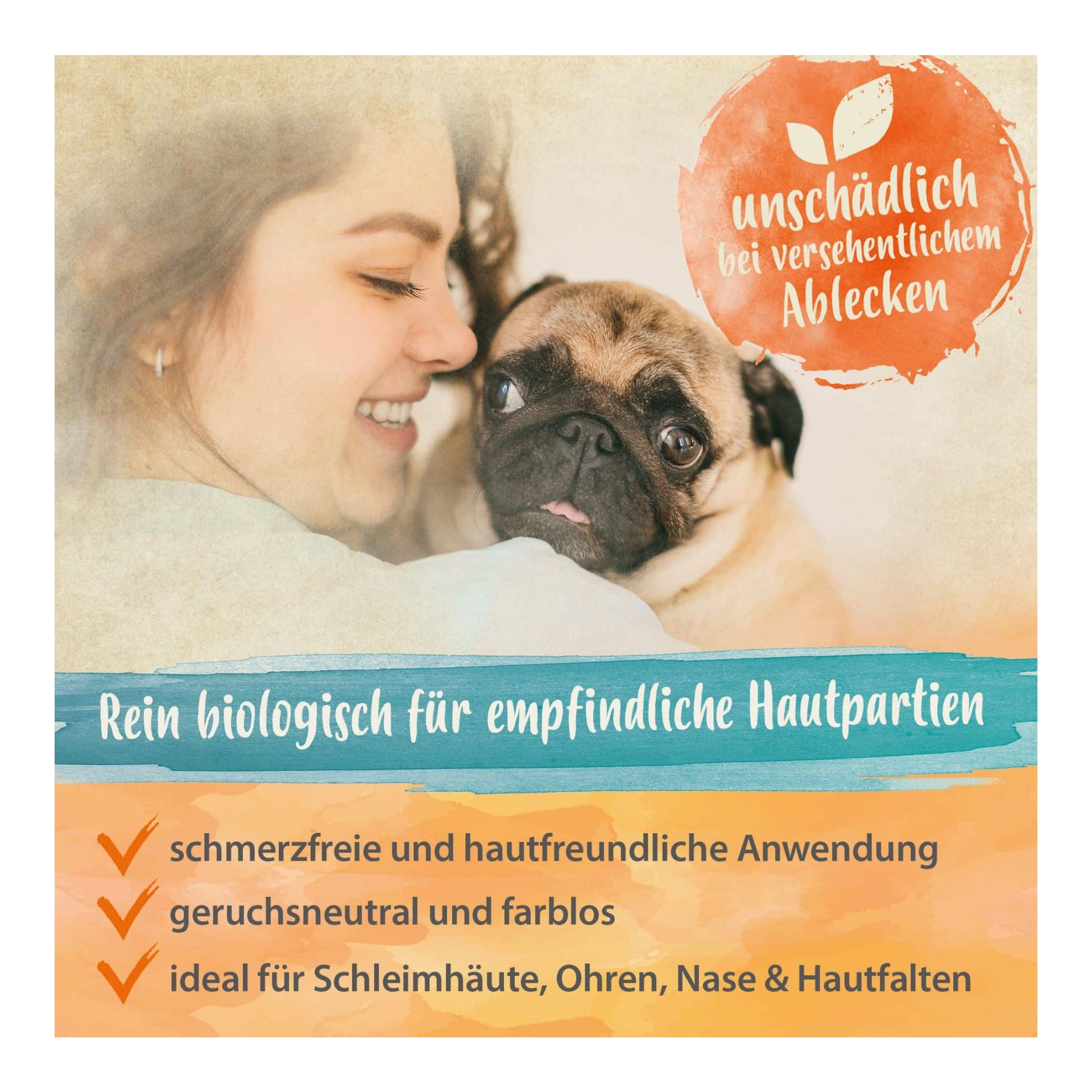 IdaPlus Wundspray für Hunde, Katzen & Pferde - Schutzschild bei Hautverletzungen