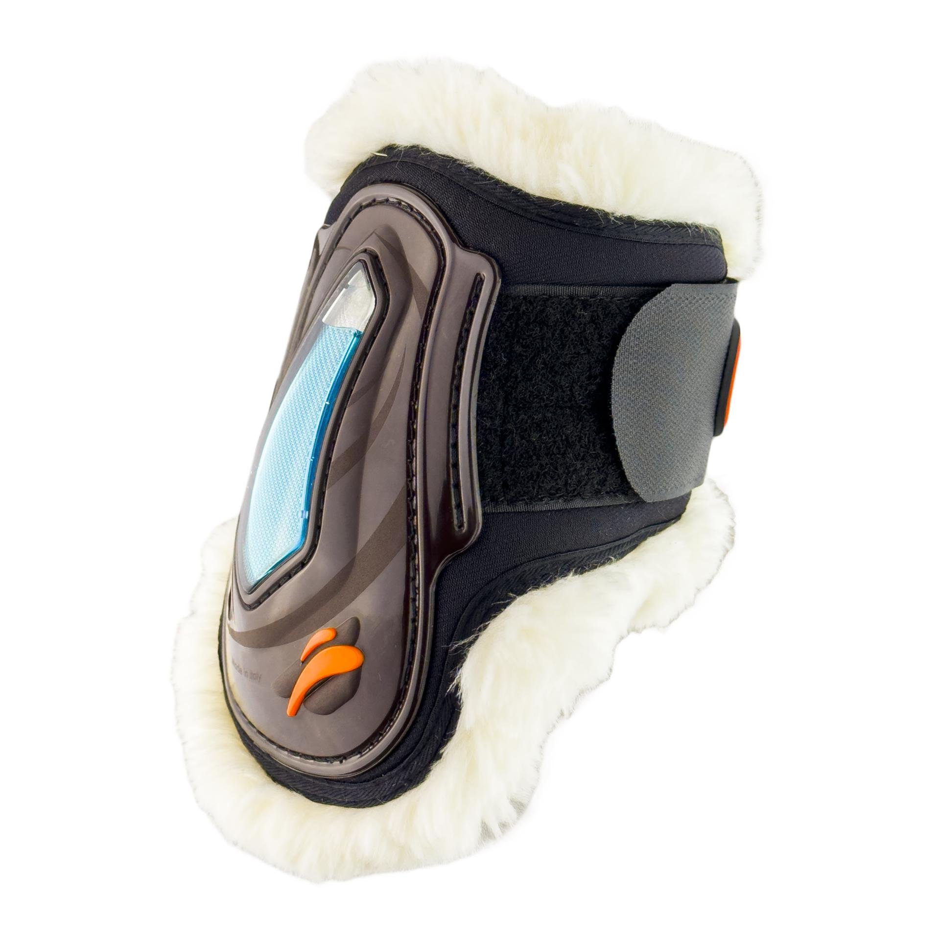 Protège-boulets eAIRSHOCK à velcro Fluffy (mouton)