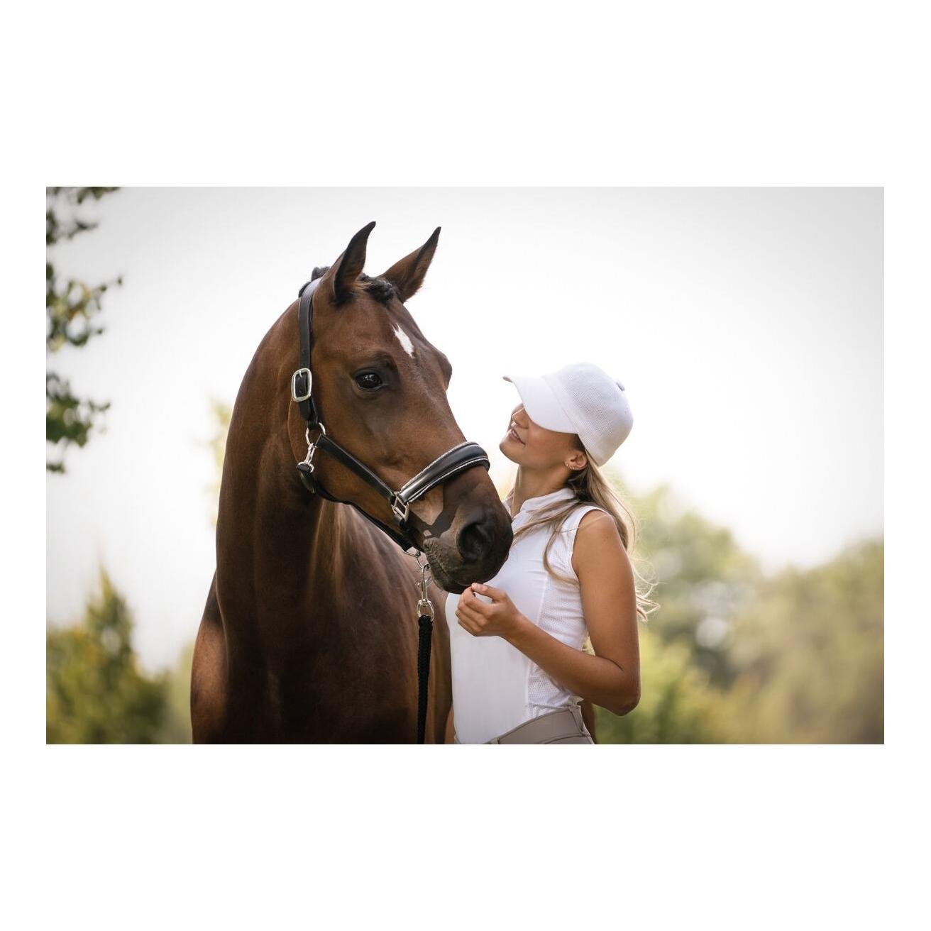 HKM Licol en cuir Glamour