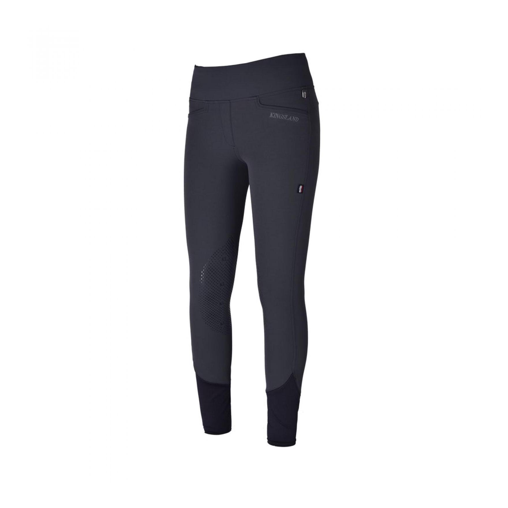 Reitleggings KLKatja Classic Kniegrip Damen - grau Reitleggings KLKatja Classic Kniegrip Damen - grau