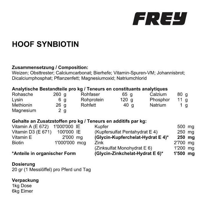 Complément alimentaire Hoof Synbiotin