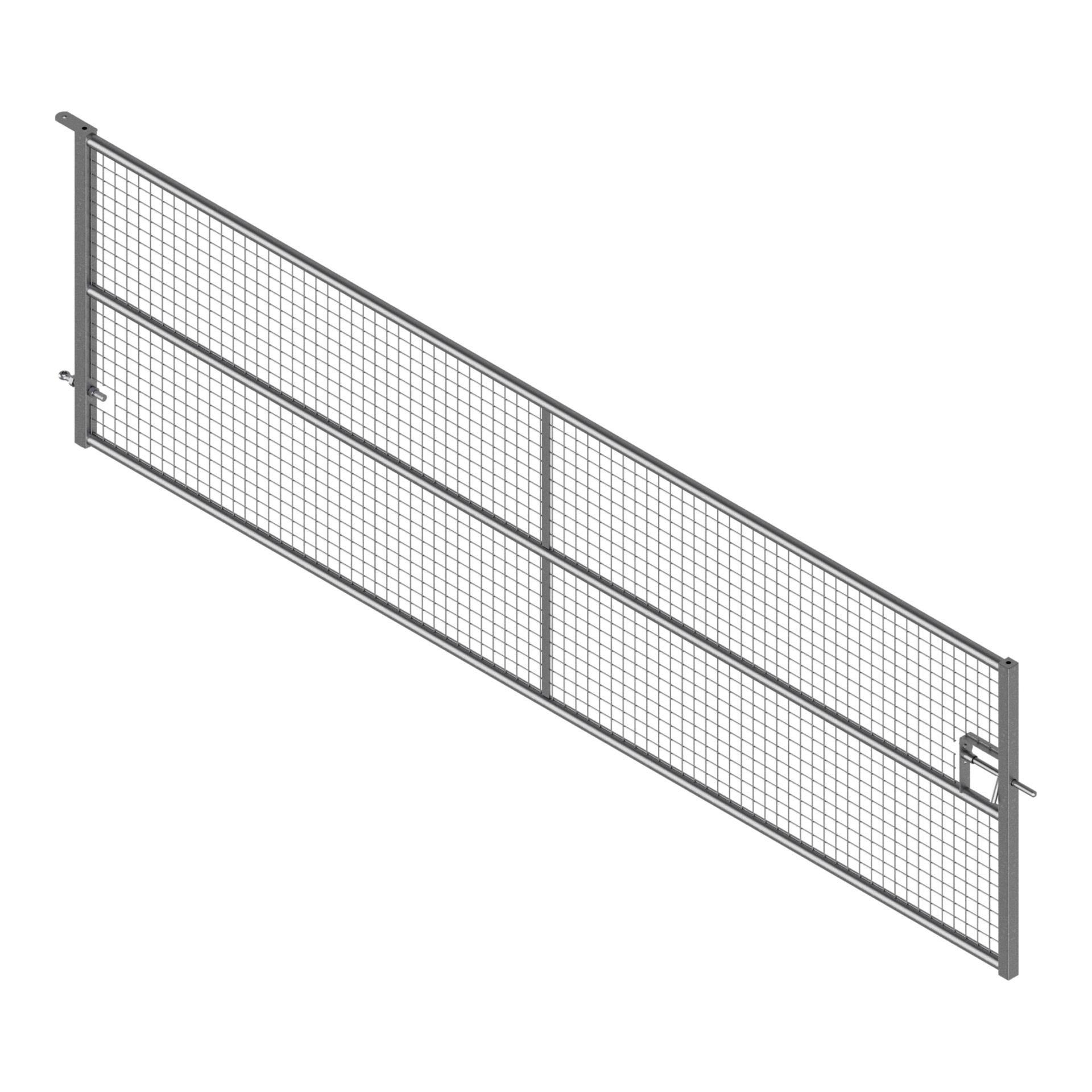 Weidezauntor - mit Gitter - Höhe 1.14 m Weidezauntor - mit Gitter - Höhe 1.14 m