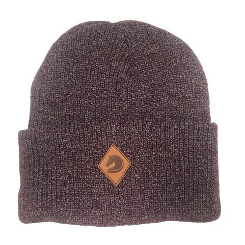 Bonnet en tricot Grey Alps - bordeaux mélangé