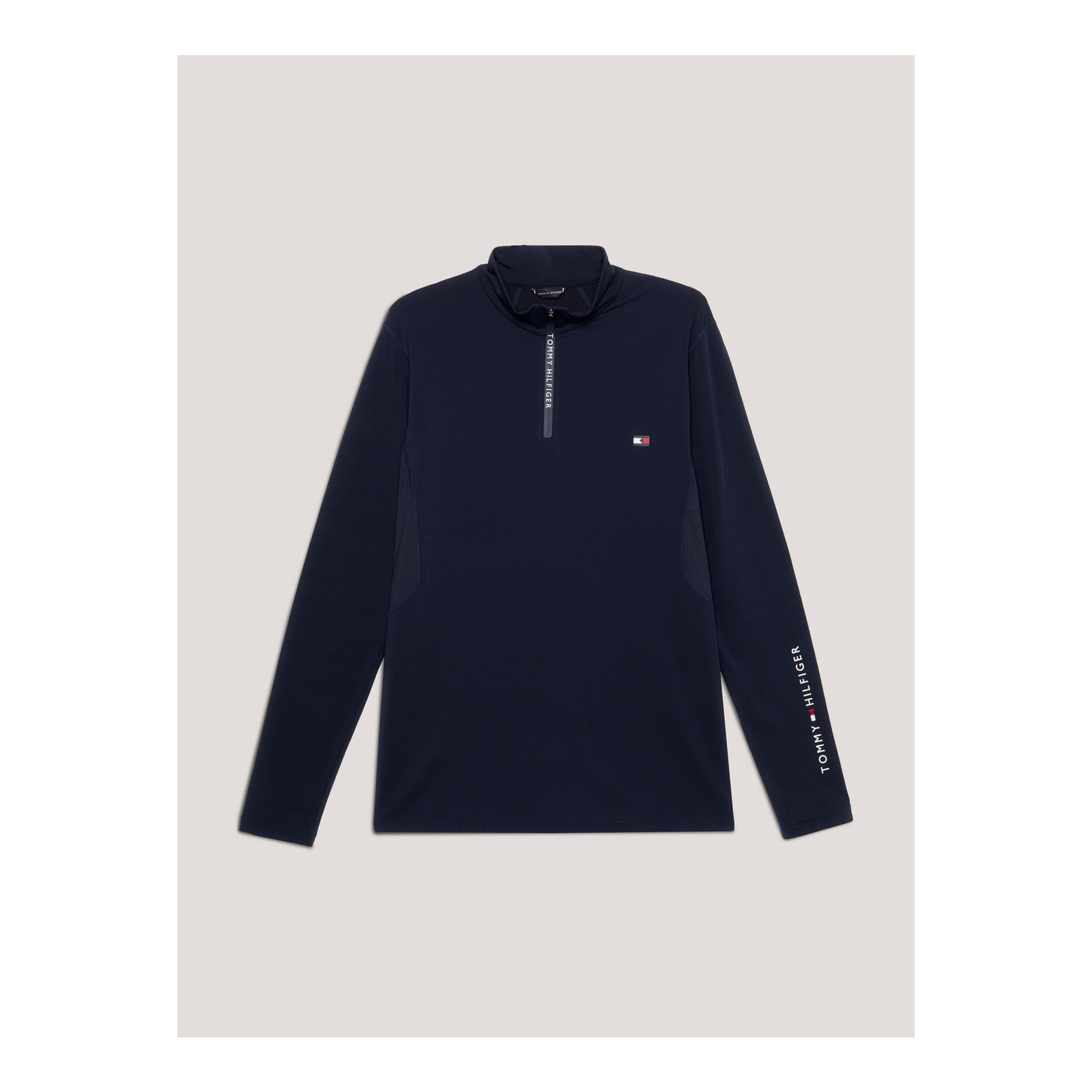 Tommy Hilfiger Equestrian T-shirt thermique homme Couleur: Dark Ash, Taille: L