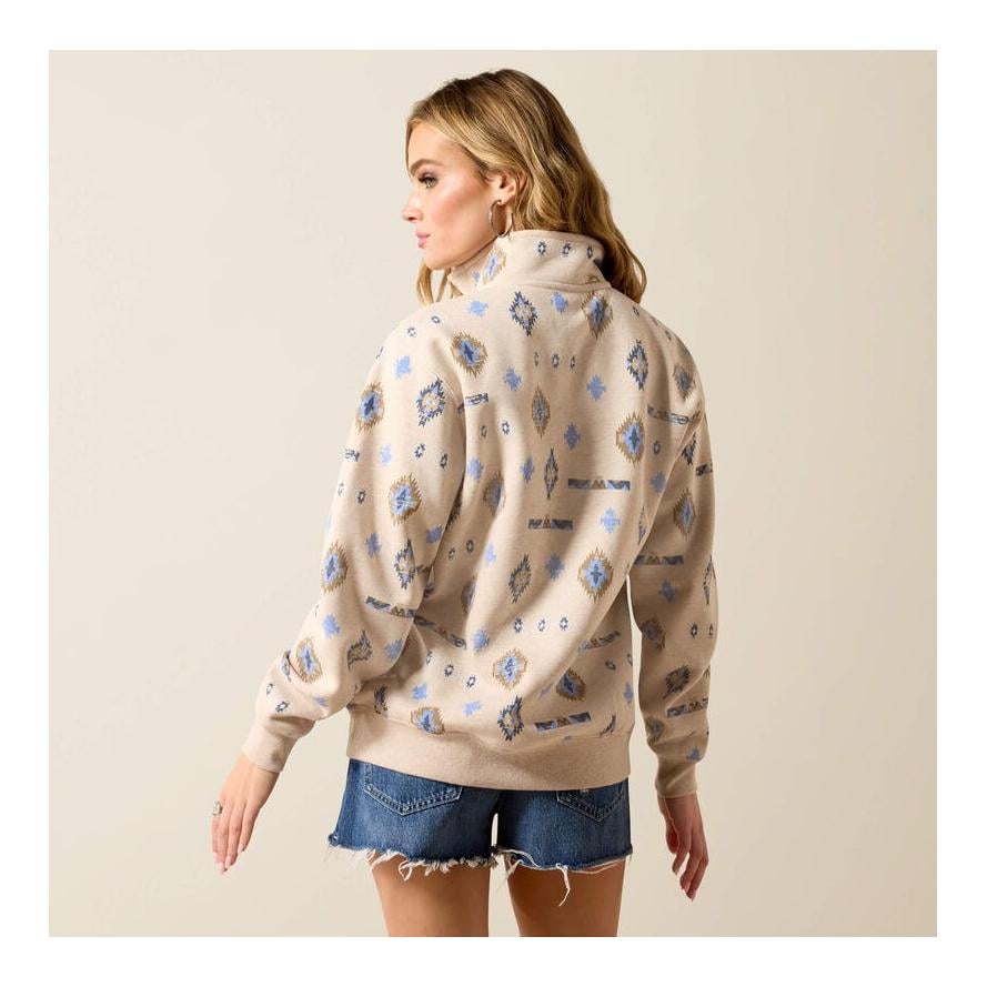 Ariat Sweatshirt 1/2 Zip Sapphire Damen