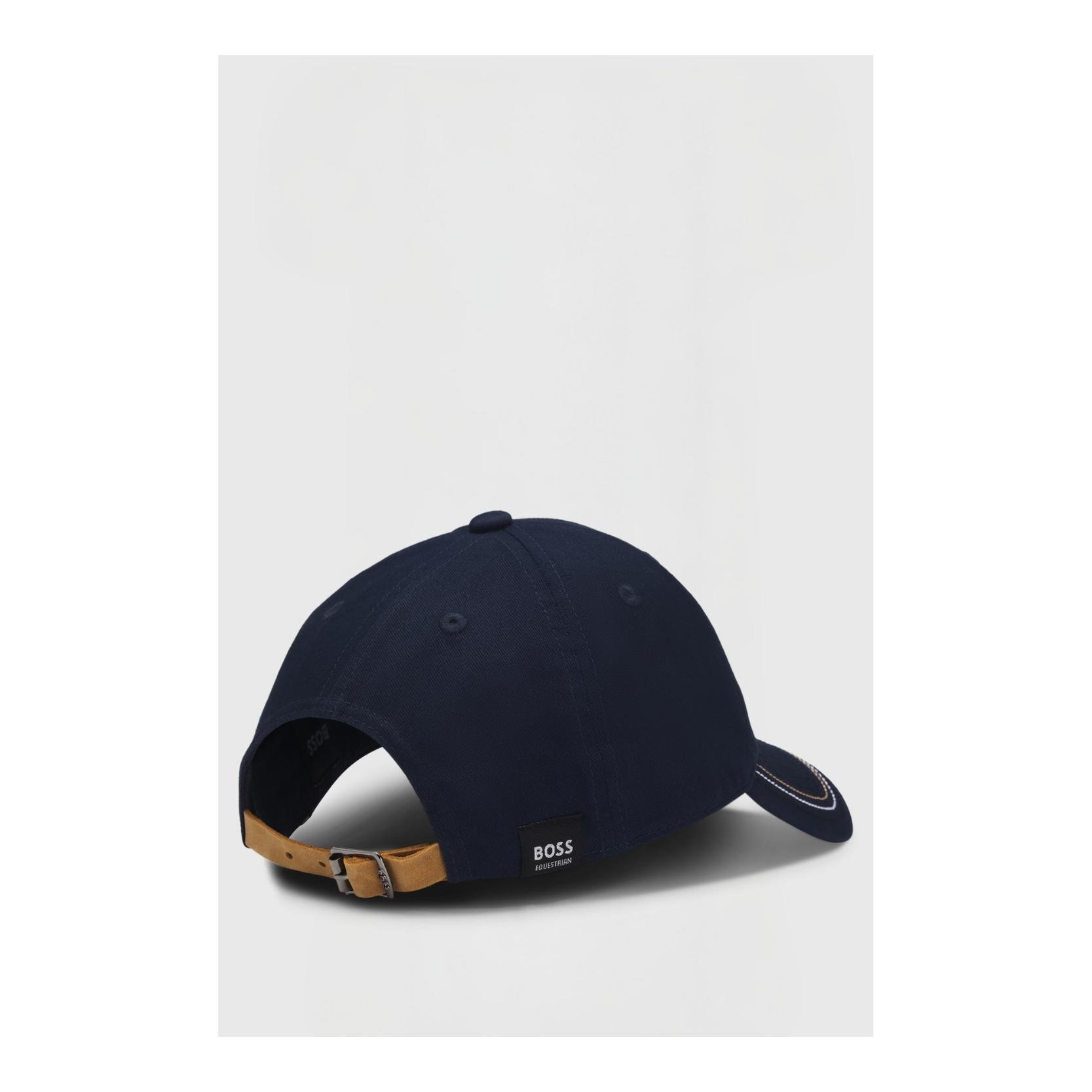 BOSS Equestrian Casquette en cuir BB
