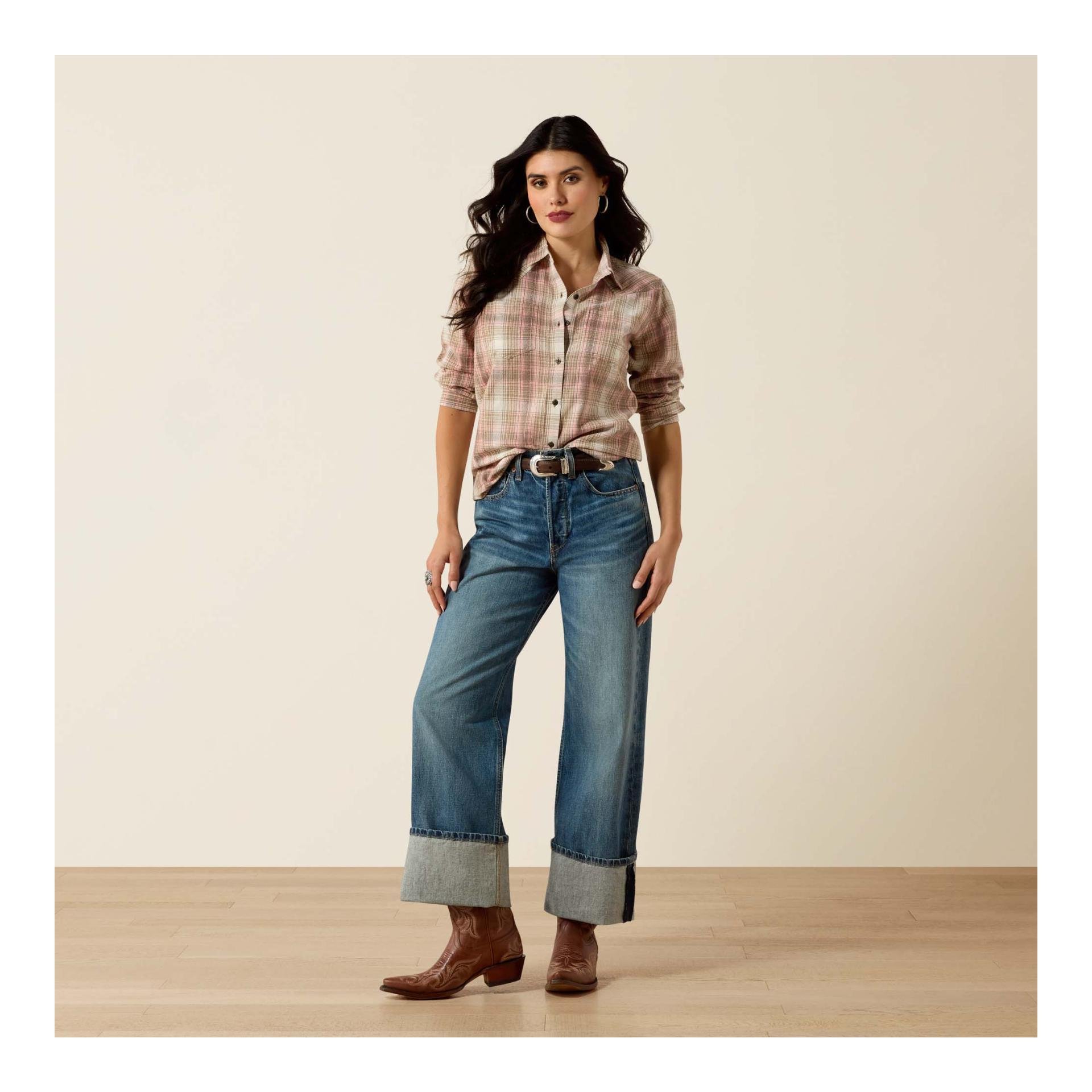Ariat Chemise Real Billie Jean manches longues femme