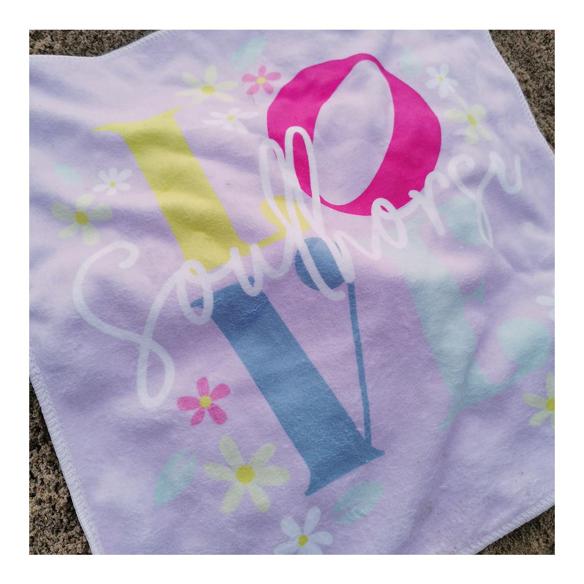 Chiffon en microfibre "LOVE