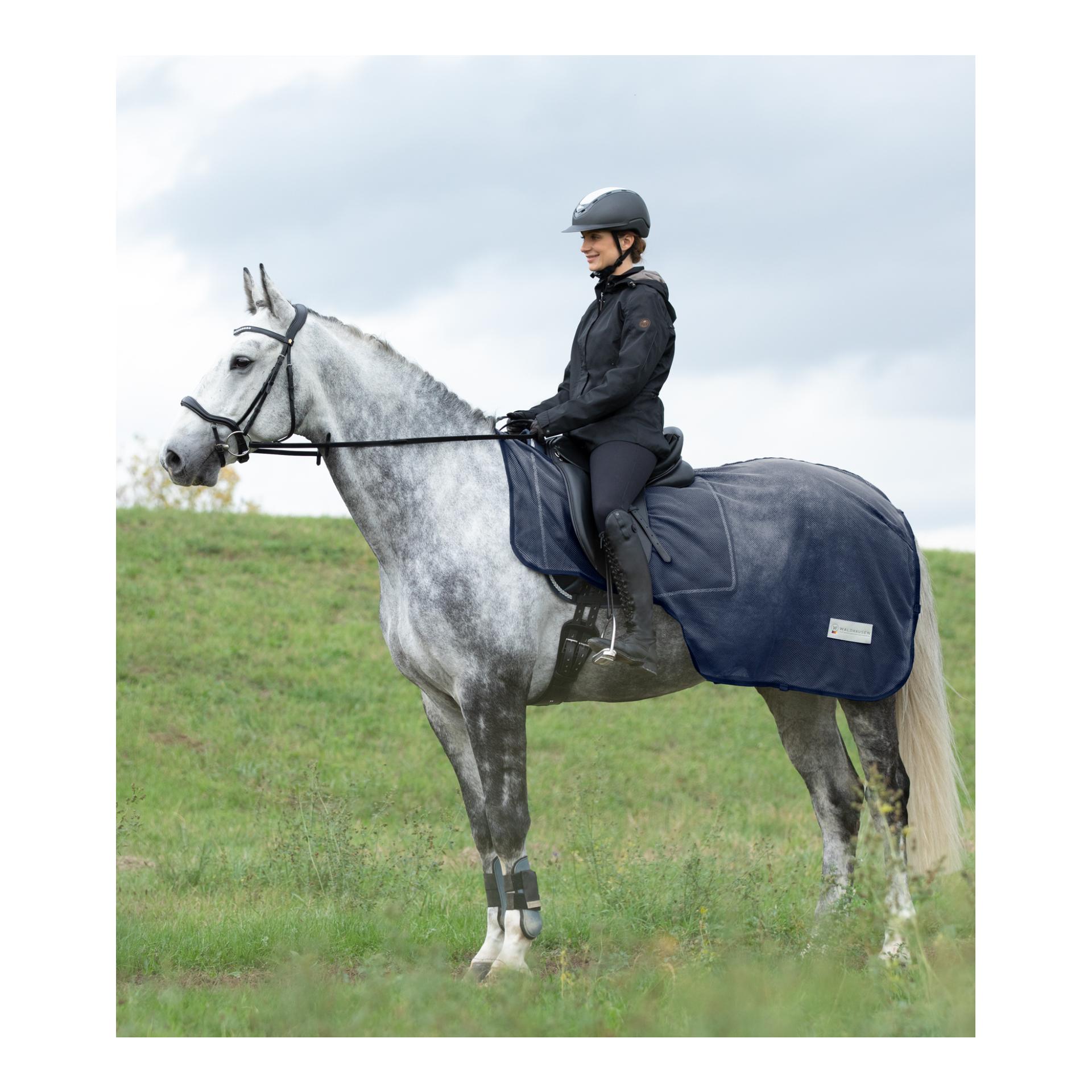 Fliegenausreitdecke Comfort - blau Fliegenausreitdecke Comfort - blau