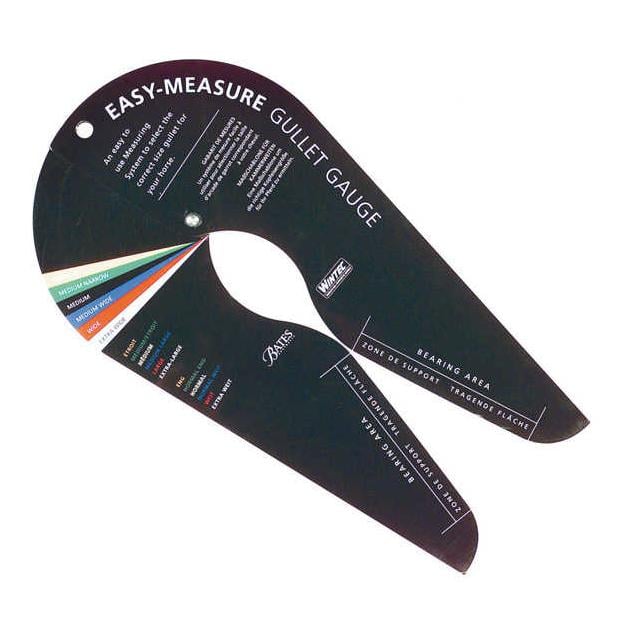 Wintec Massschablone für Kammerweiten - Schwarz -