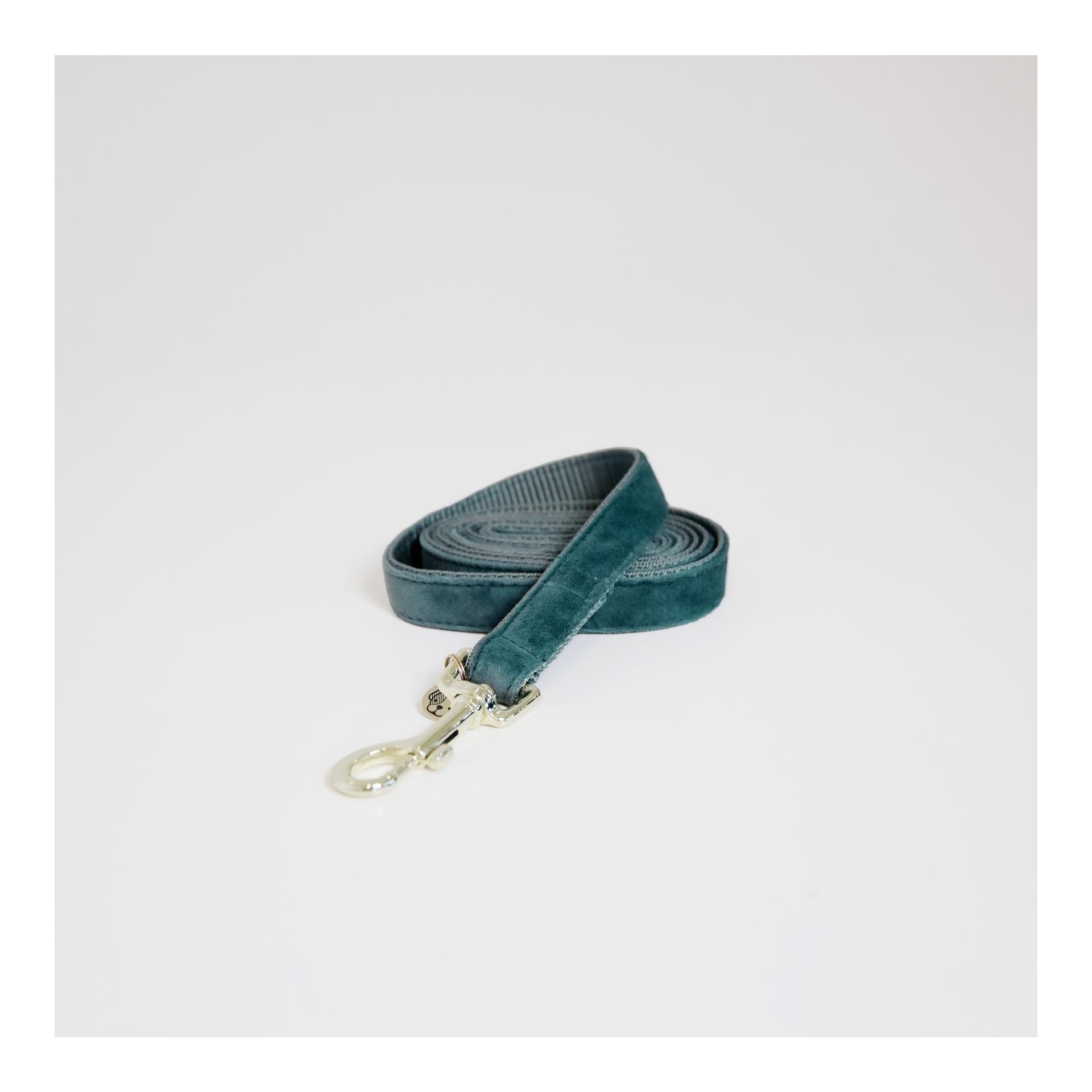 Hundeleine Velvet - emerald Hundeleine Velvet - emerald