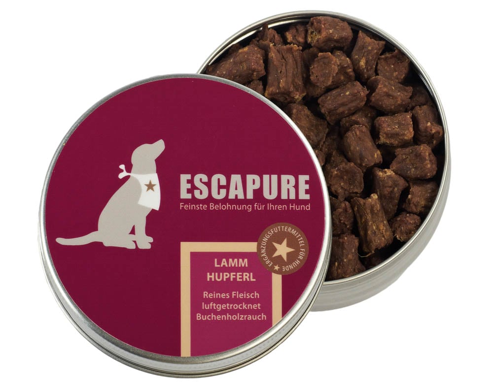 Image of ESCAPURE Hupferldose Hundesnacks mit Lamm 50 g